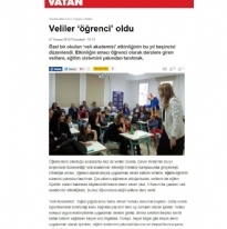 VELİLER ÖĞRENCİ OLDU - VATAN GAZETESİ